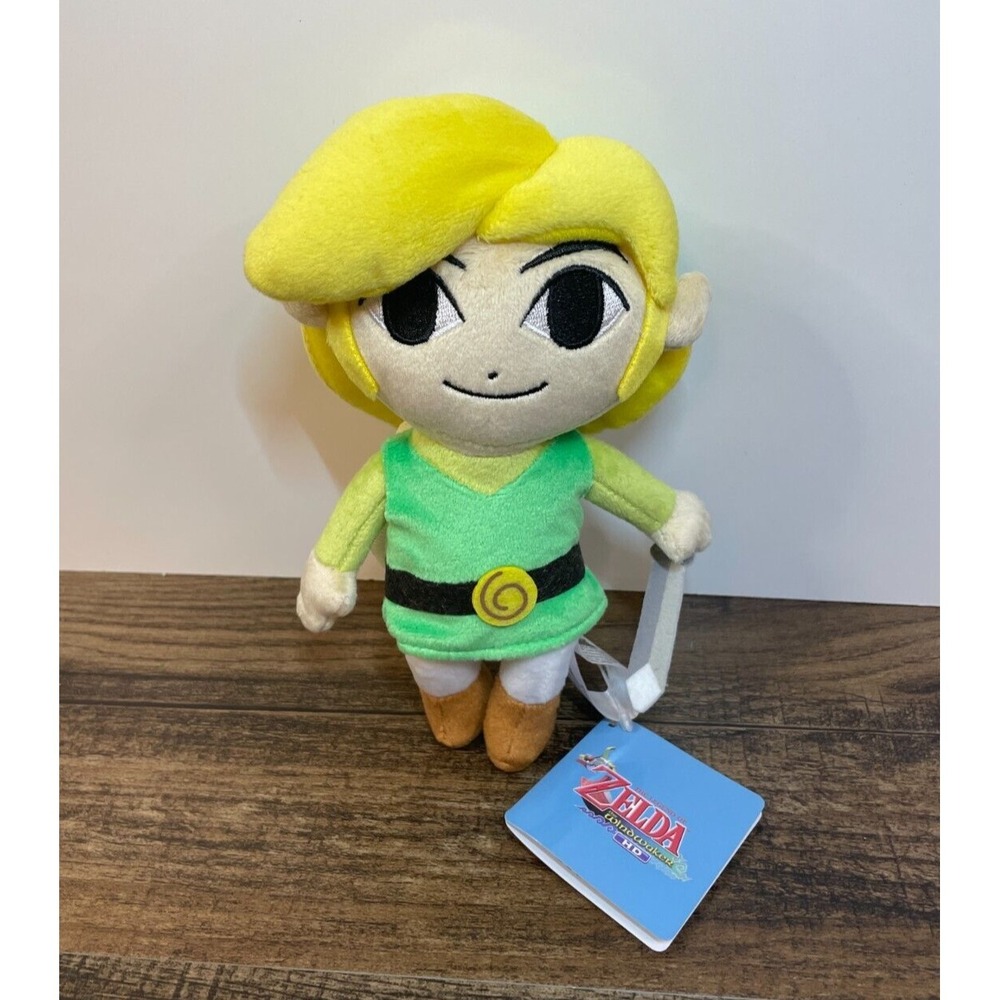 The Legend of Zelda The Wind Waker Link 7" Beanbag Plush w Tags Little Buddy